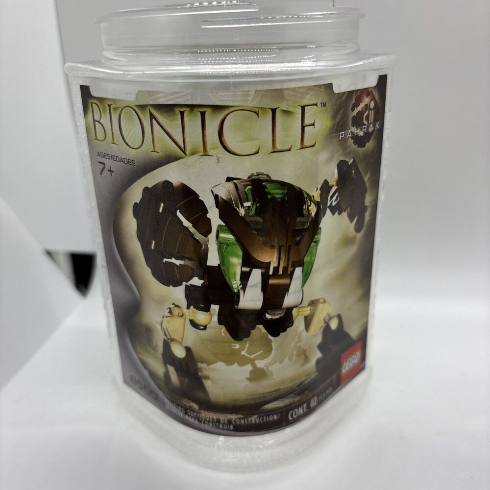 LEGO BIONICLE Pahrak 8560 Complete In Canister (instructions ok) - Picture 6 of 8